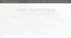 Desktop Screenshot of greencountrytour.com